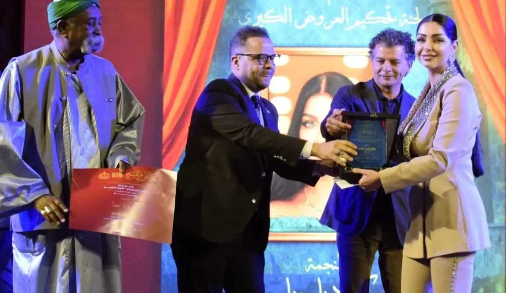 تكريم النجمة كلوديا حنا..فى” ملتقى نغم المسرحى” بالإسكندرية فى لجنة تحكيم العروض الكبرى