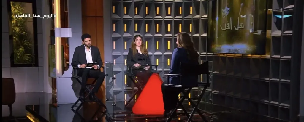 في ”اليوم هنا القاهرة”.  خالد سليم يفجر مفاجأة بشأن فيلم ”في القلب”