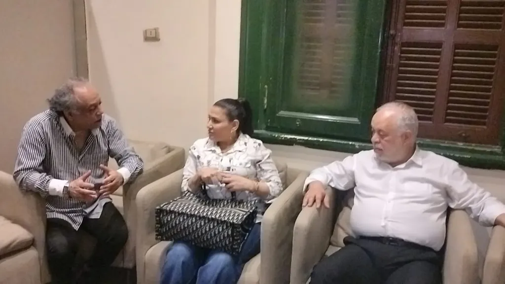 أشرف زكى ..ينهى خلاف ”ريان”و”بدرية طلبة” فى جلسة صلح ودية