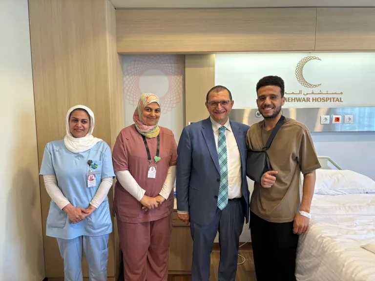 مصطفى فتحى..يجرى جراحة ناجحة فى الترقوة