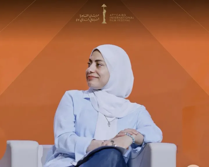 رشا حسني ..تمثل مهرجان القاهرة السينمائي في ”صالون المبرمجين” ببكين*