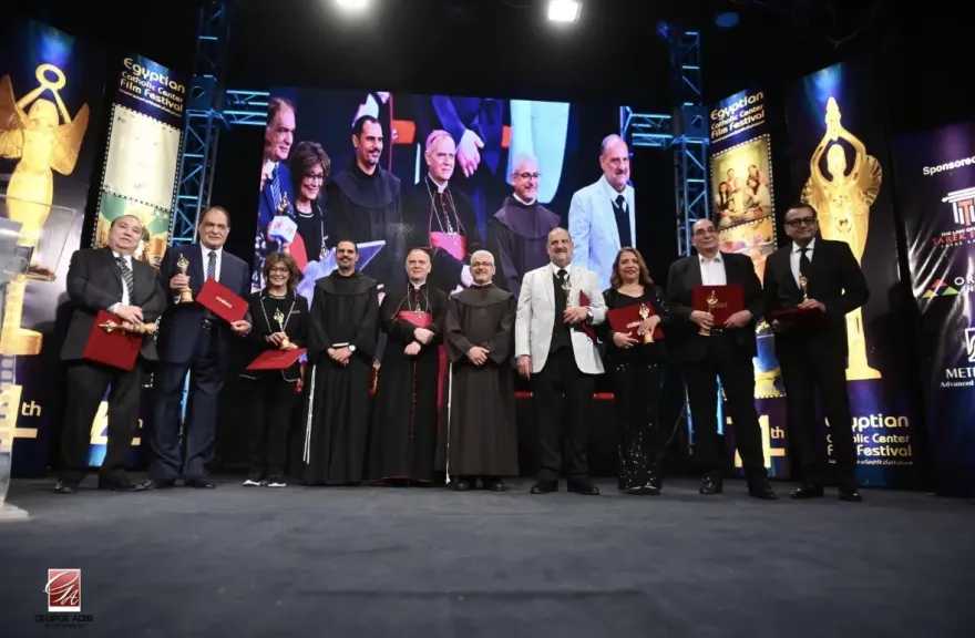 مهرجان ”المركز الكاثوليكي المصري للسينما”في دورته الرابعة والسبعين يكرم عدد من النجوم فى حفل الافتتاح