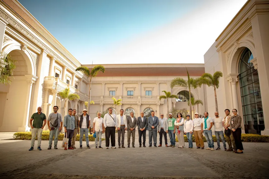 العاصمة الجديدة تطلق ”سمبوزيوم العاصمة ”للنحت  في دورته التأسيسية