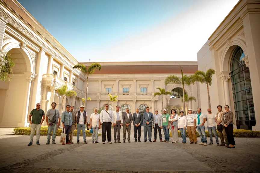 العاصمة الجديدة تطلق ”سمبوزيوم العاصمة ”للنحت  في دورته التأسيسية