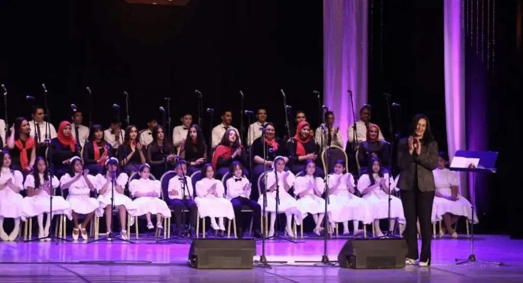 مواهب الغناء العربي بين التراثى والمعاصر فى معهد  الموسيقى العربية