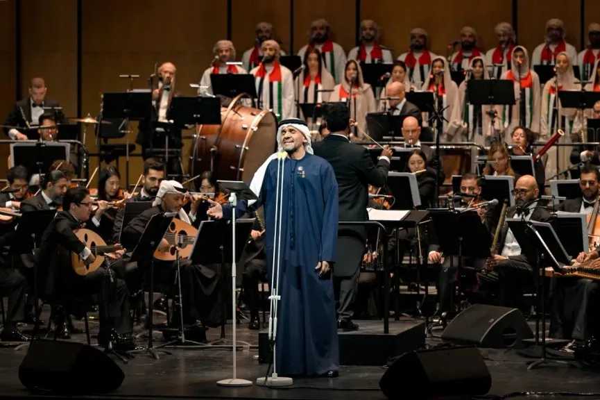 حسين الجسمي ..يفاجئ “حصّنتك يا وطن” بظهور استثنائي عالمي مع الأوركسترا الوطنية الإماراتية