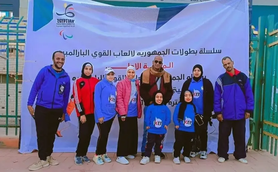 بالصور..أبطال أسوان من ذوى الاحتياجات الخاصة يواصلون التألق ويحصدون 14 ميدالية فى بطولة الجمهورية لألعاب القوى