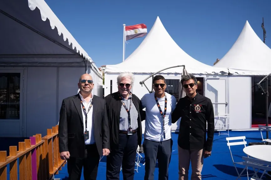 افتتاح الجناح المصري في سوق الأفلام بمهرجان ”كان السينمائي 2026*