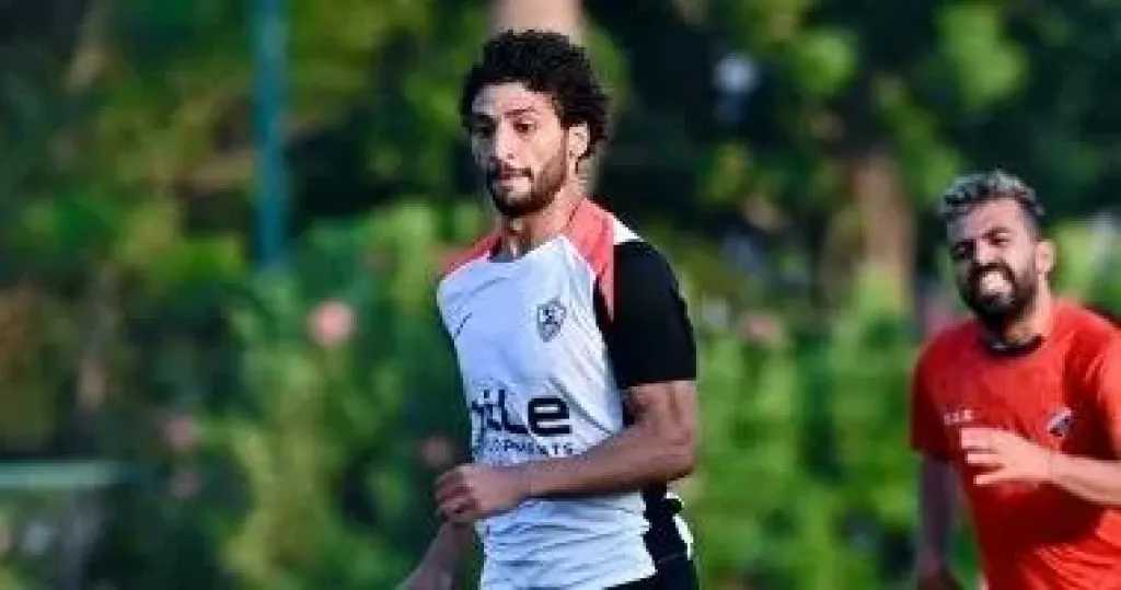 عمرو ناصر ..ينتظم فى تدريبات الزمالك قبل مواجهة إتحاد العاصمة بنهائى الكونفدرالية