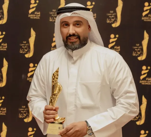 حمد المرزوق..يحصد جائزة أفضل منتج حفلات كويتى