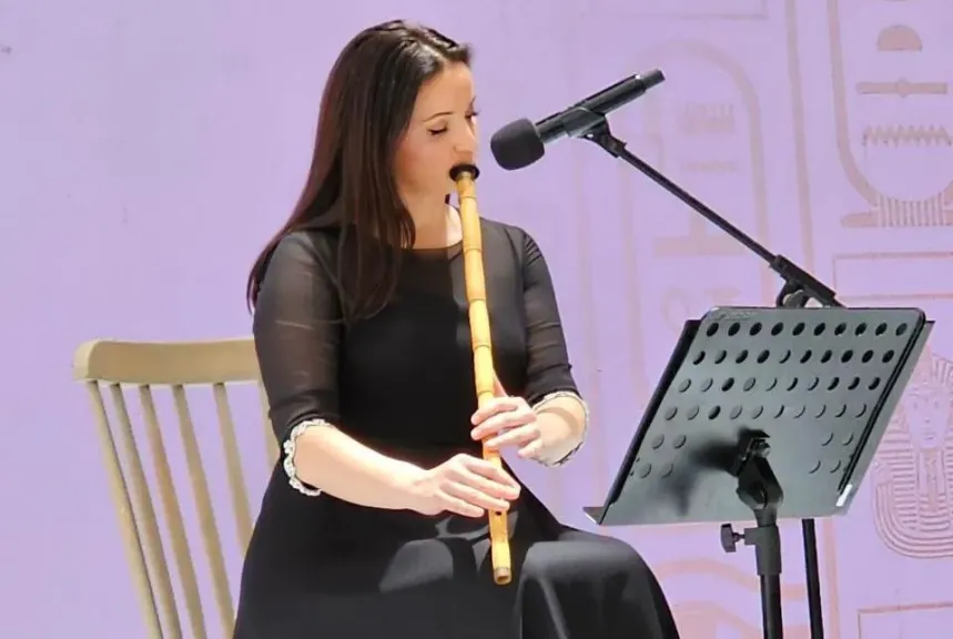 عازفة الناى سينام هوندار أوغلو..تلتقى بمحبى الفن على أرض مصر