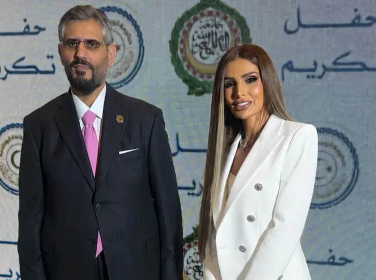 ياسمين ثروت..تشارك فى تكريم أحمد أبو الغيط وحسام زكى تقديرًا لمسيرتهما فى خدمة العمل العربى المشترك