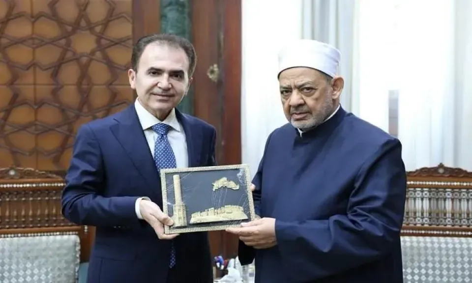 ”شيخ الأزهر” يستقبل وزير الأوقاف والشؤون الدينية في كوردستان
