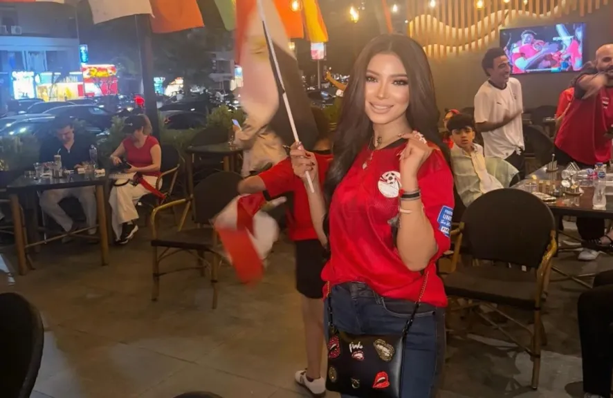 نيفين وغادة ورضا رجب..يحتفلون بتأهل مصر لدور ال 16 فى كأس العالم