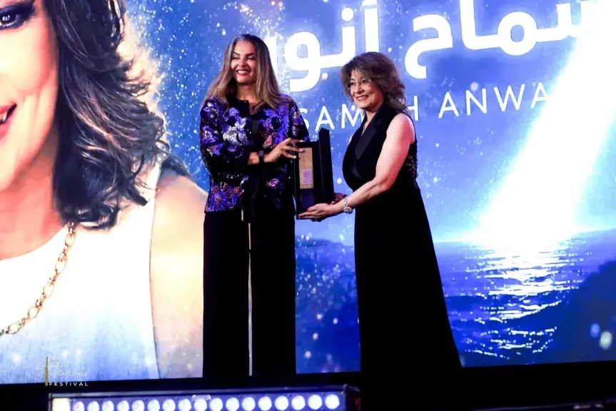 تكريم الفنانة سماح أنور..بمهرجان ”الدار البيضاء ”للفيلم العربي