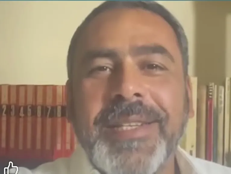 يوسف الحسينى..يستأذن متابعى برنامج ” مساء جديد ” فى الحصول على إجازة و”هبة جلال ” تقدم البرنامج