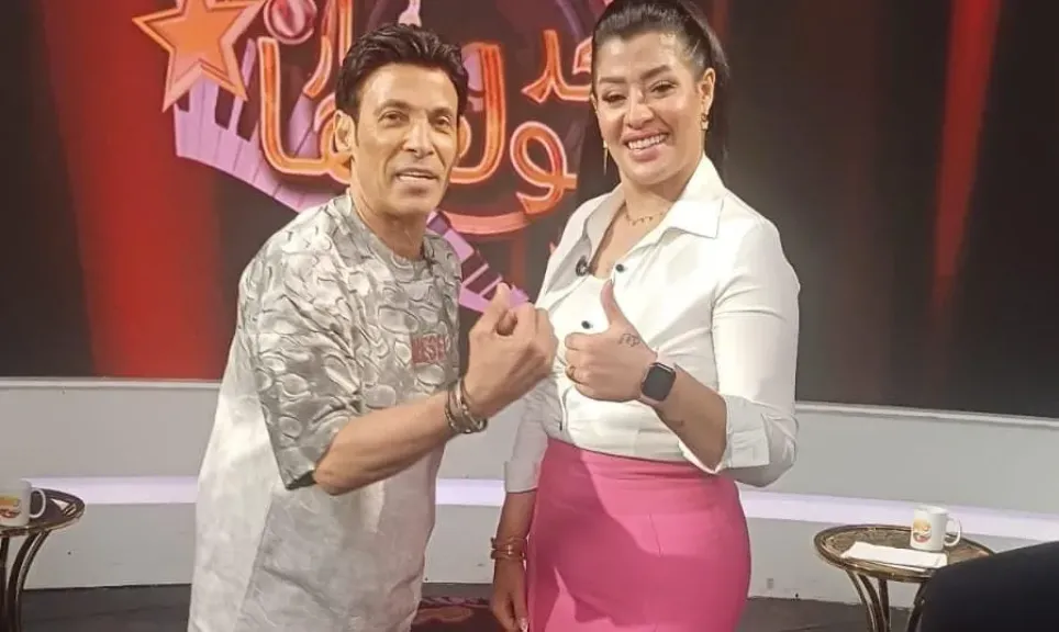 سعد الصغير..يستضيف المطربة ليالى عمر فى ”سعد مولعها نار ” اليوم