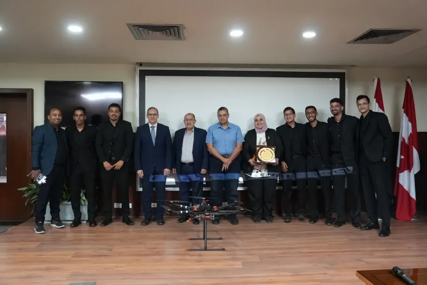 هندسة اتصالات CIC تطلق أول طائرة مسيرة ذكية بالتعاون مع وزارة الدفاع المصرية