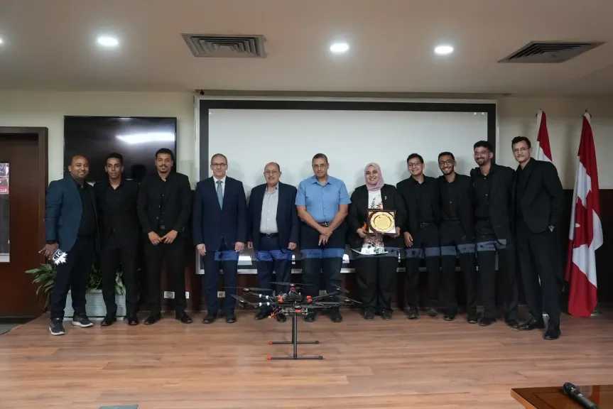 هندسة اتصالات CIC تطلق أول طائرة مسيرة ذكية بالتعاون مع وزارة الدفاع المصرية