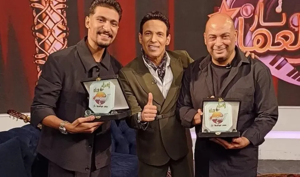 فارس فهمى ومؤمن مجدى..يغنيان لبهاء سلطان فى ” سعد مولعها نار ” اليوم