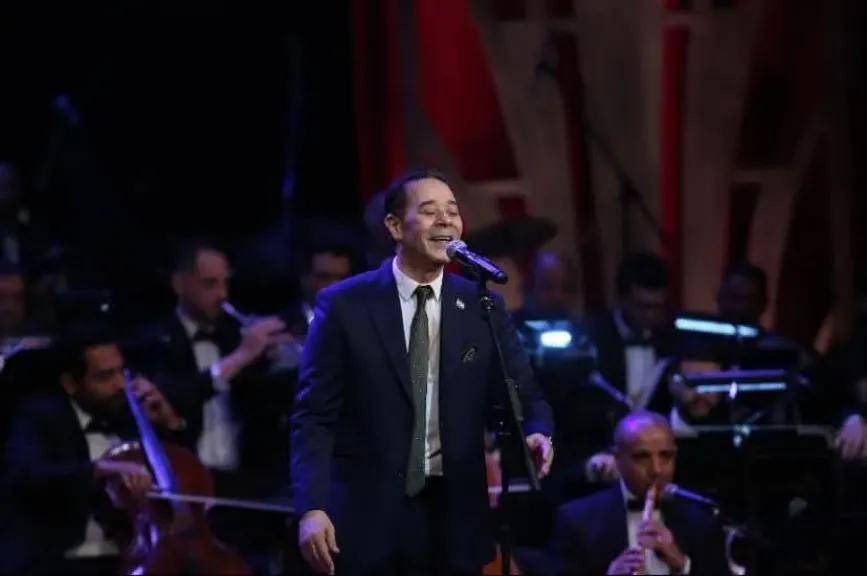 نسمة عبد العزيز ومدحت صالح.. مع عمرو سليم فى ختام فعاليات القلعة 34