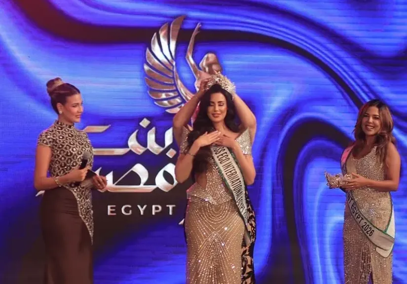 نسرين طافش..تحصل على لقب أجمل فنانة عربية وسما كمال تمثل مصر عالميا فى ختام مسابقة ملكة جمال مصر