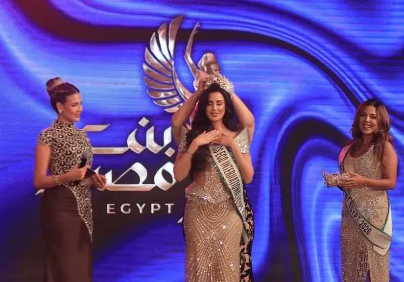 نسرين طافش..تحصل على لقب أجمل فنانة عربية وسما كمال تمثل مصر عالميا فى ختام مسابقة ملكة جمال مصر