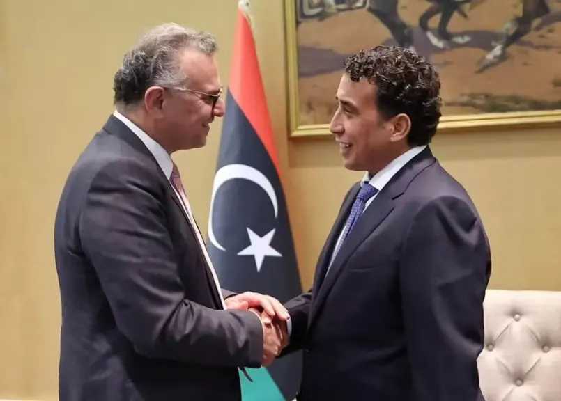 رئيس المجلس الرئاسي الليبى يستقبل كبير مستشارى الرئيس ترامب