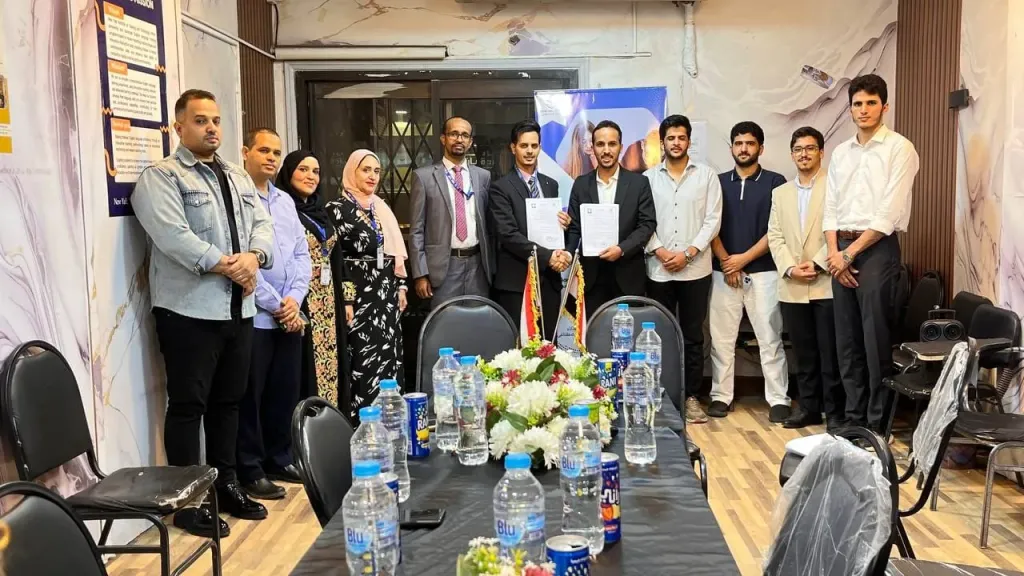 بروتوكول تعاون بين أكاديمية ”نيويالى” وملتقى طلاب ”إقليم سبأ ” لتعزيز المهارات الأكاديمية والمهنية للشباب
