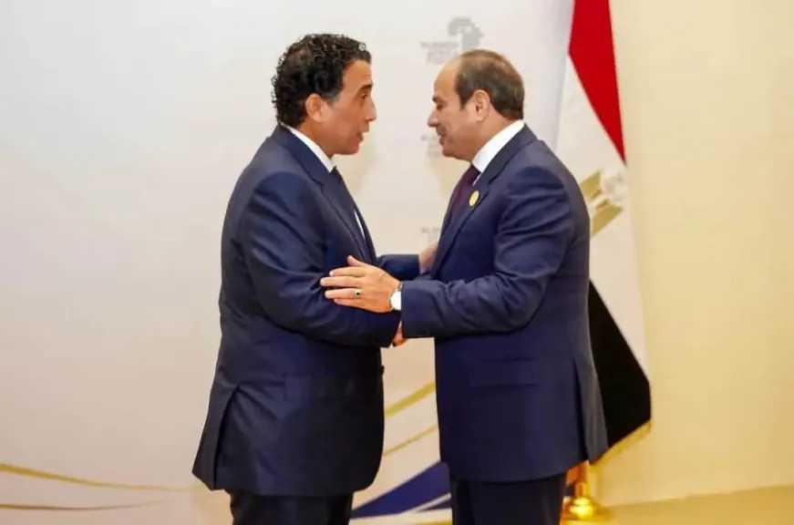 رئيس المجلس الرئاسي الليبى يشارك فى الجلسة الافتتاحية لمنتدى الأعمال الإفريقي الأول