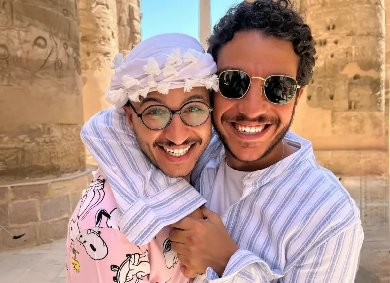 نور النبوى ومروان المسلماني.. فى كواليس فيلم ” ولا كان عالبال” قبل طرحه بالسينمات