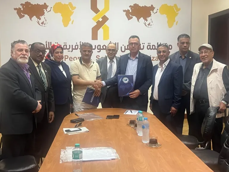 بروتوكول تعاون بين إتحاد الإعلاميين الأفريقي الآسيوي وأمريكا اللاتينية ونقابة الصحفيين الفلسطينيين لتعزيز التدريب