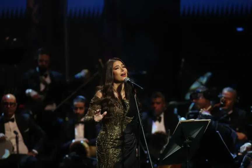 غادة رجب..تستحضر ذكريات الأصالة فى فعاليات  مهرجان الموسيقى العربية 34
