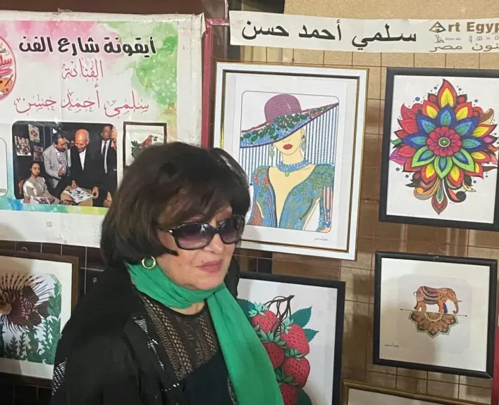 سهير المرشدى..تشارك فى فعاليات الاسبوع الثانى والعشرين من ” شارع الفن”