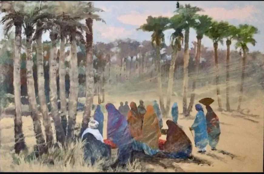 ”رحلة حياة” معرض استيعادى لأعمال التشكيلى جلال الحسينى ..فى صلاح طاهر بالأوبرا